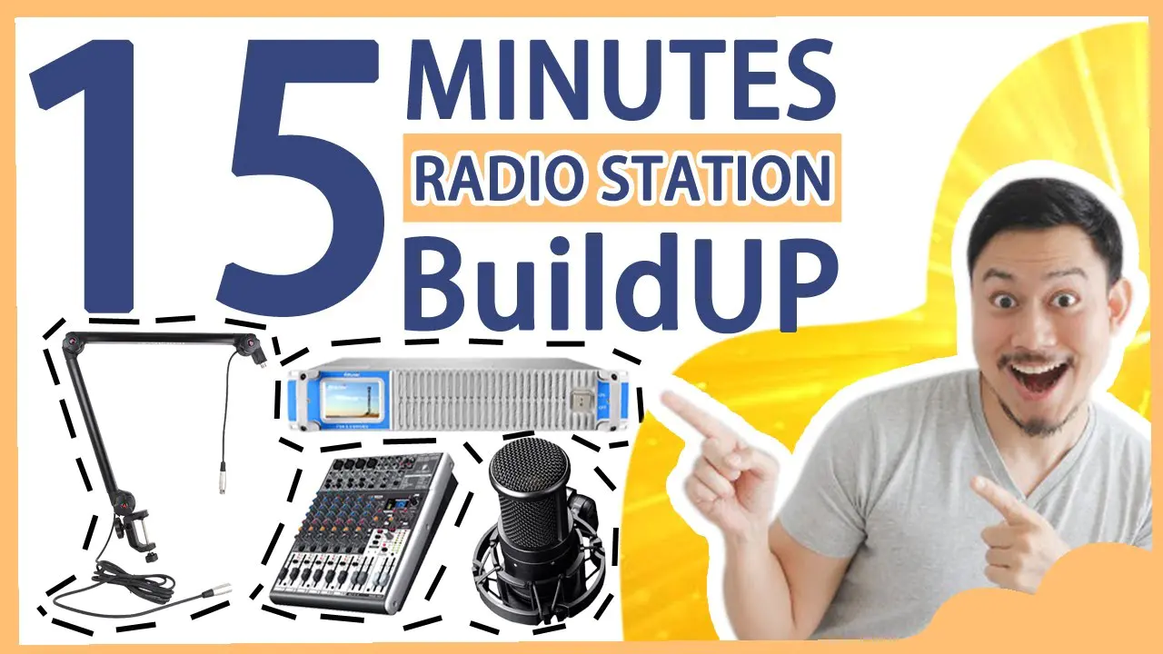 Ρύθμιση εξοπλισμού ραδιοφωνικού σταθμού FM