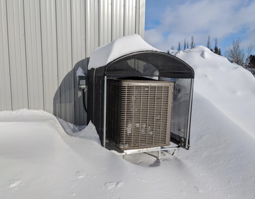 How to Protect your Residential Heat Pump From Snow And Ice